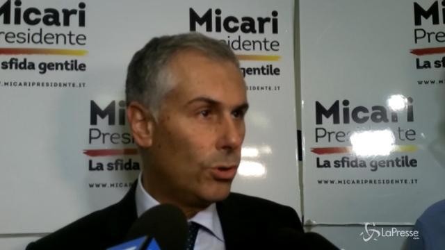 Sicilia, Micari ringrazia: “Lista che mi ha sostenuto intorno al 26%”