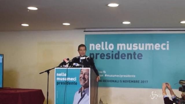 Musumeci: “La Sicilia è un’isola da vivere, ce la può fare”