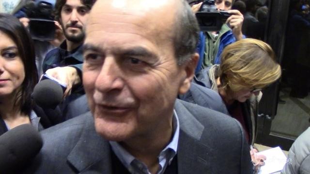 Bersani: “Il leader del centrosinistra? Grasso andrebbe da Dio”