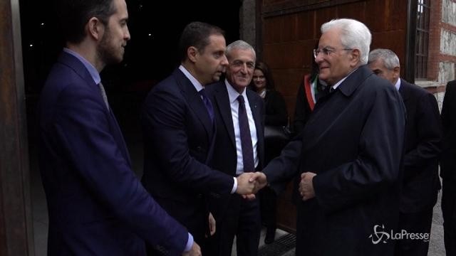 Torino, Mattarella visita mostra alle nuove Ogr