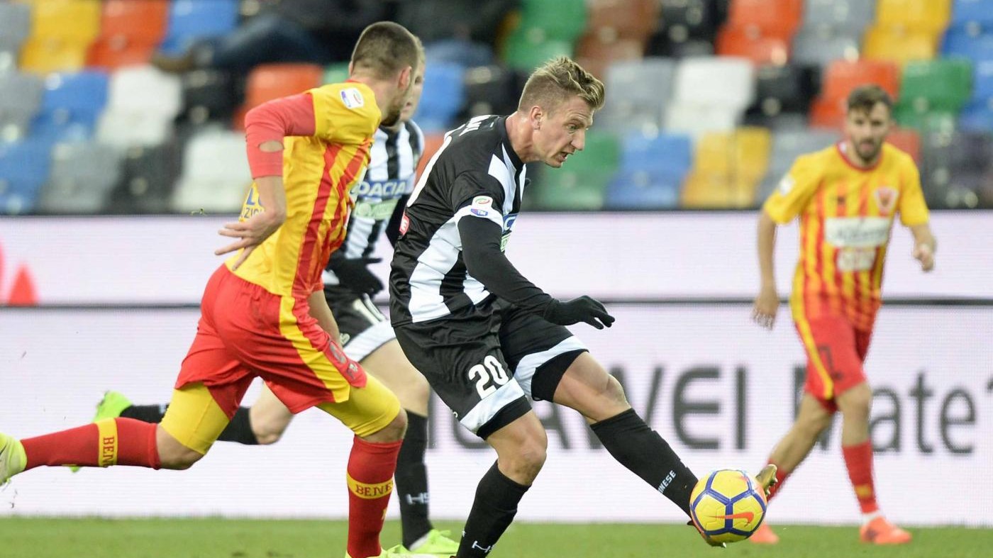Serie A, Udinese vola con effetto Oddo: 2-0 al Benevento