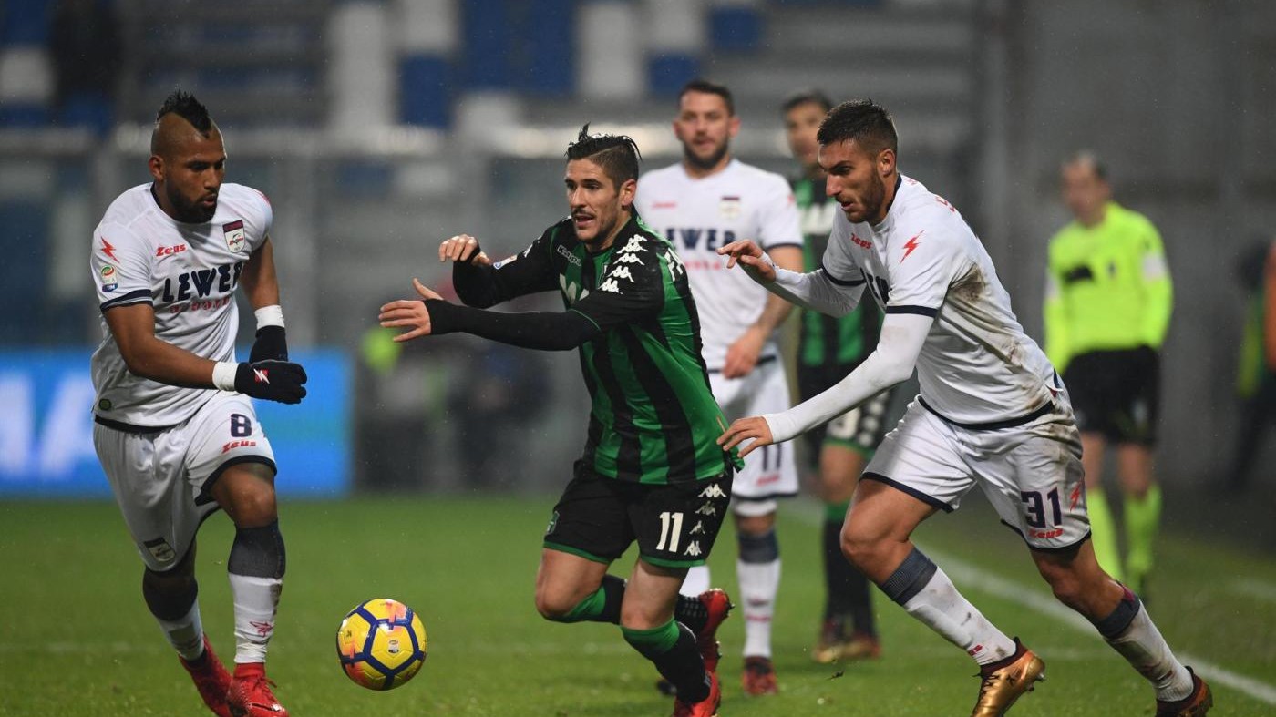 Serie A, Sassuolo batte Crotone: debutto amaro per Zenga