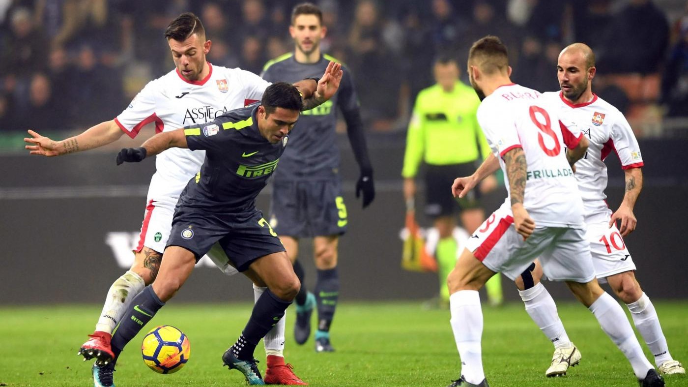 Favola Coppa Italia, Inter batte Pordenone solo ai rigori