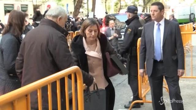 Arrestata presidente del parlamento della Catalogna