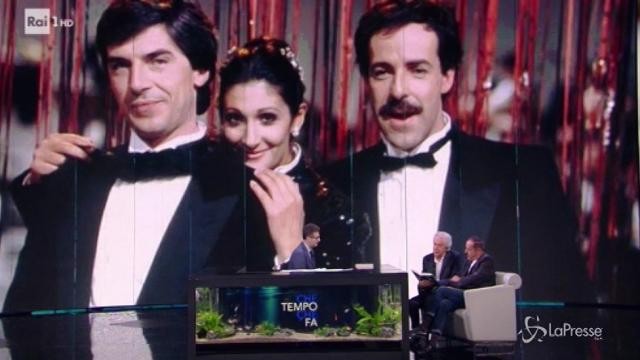 Da Fazio il Trio dimezzato ricorda Anna Marchesini