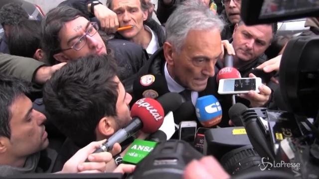Gravina: “Dimissioni Tavecchio? Fatto soggettivo, decide lui”