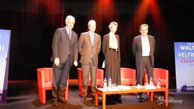 Roma, Veltroni presenta il suo libro “Quando”