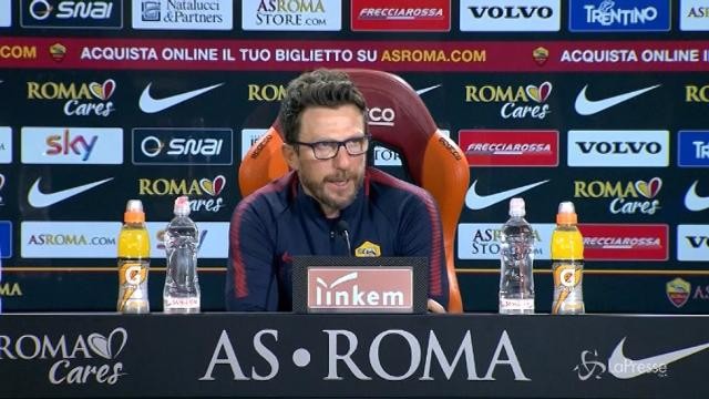 Calcio, Di Francesco: “Derby gara unica, giocheremo per vincere”