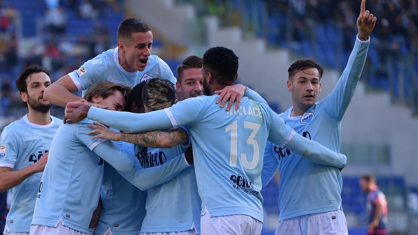 Serie A, la Lazio riparte: poker al Crotone, Anderson torna al gol