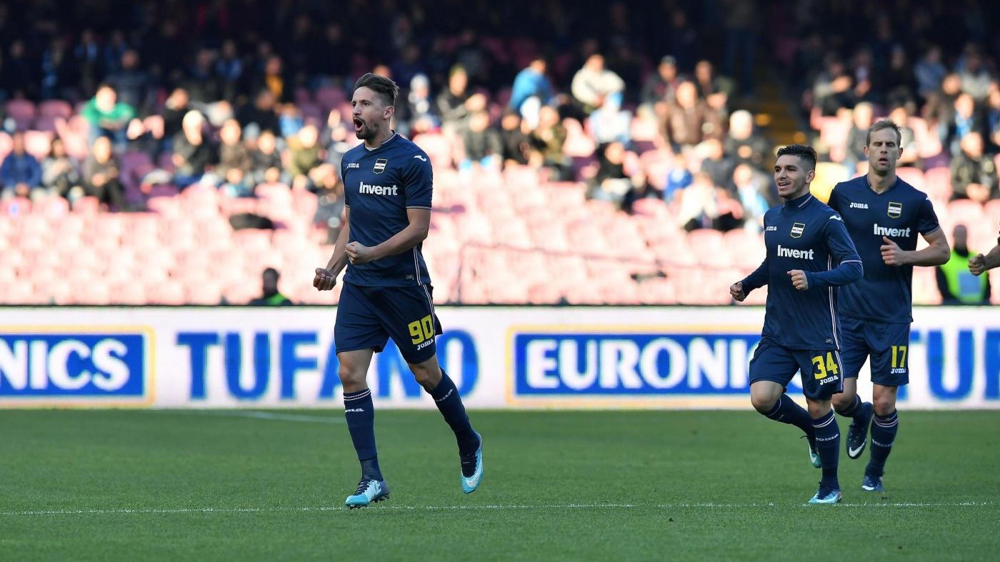 Serie A, la 18esima giornata in diretta: Napoli con la Samp, Sassuolo ospita l’Inter