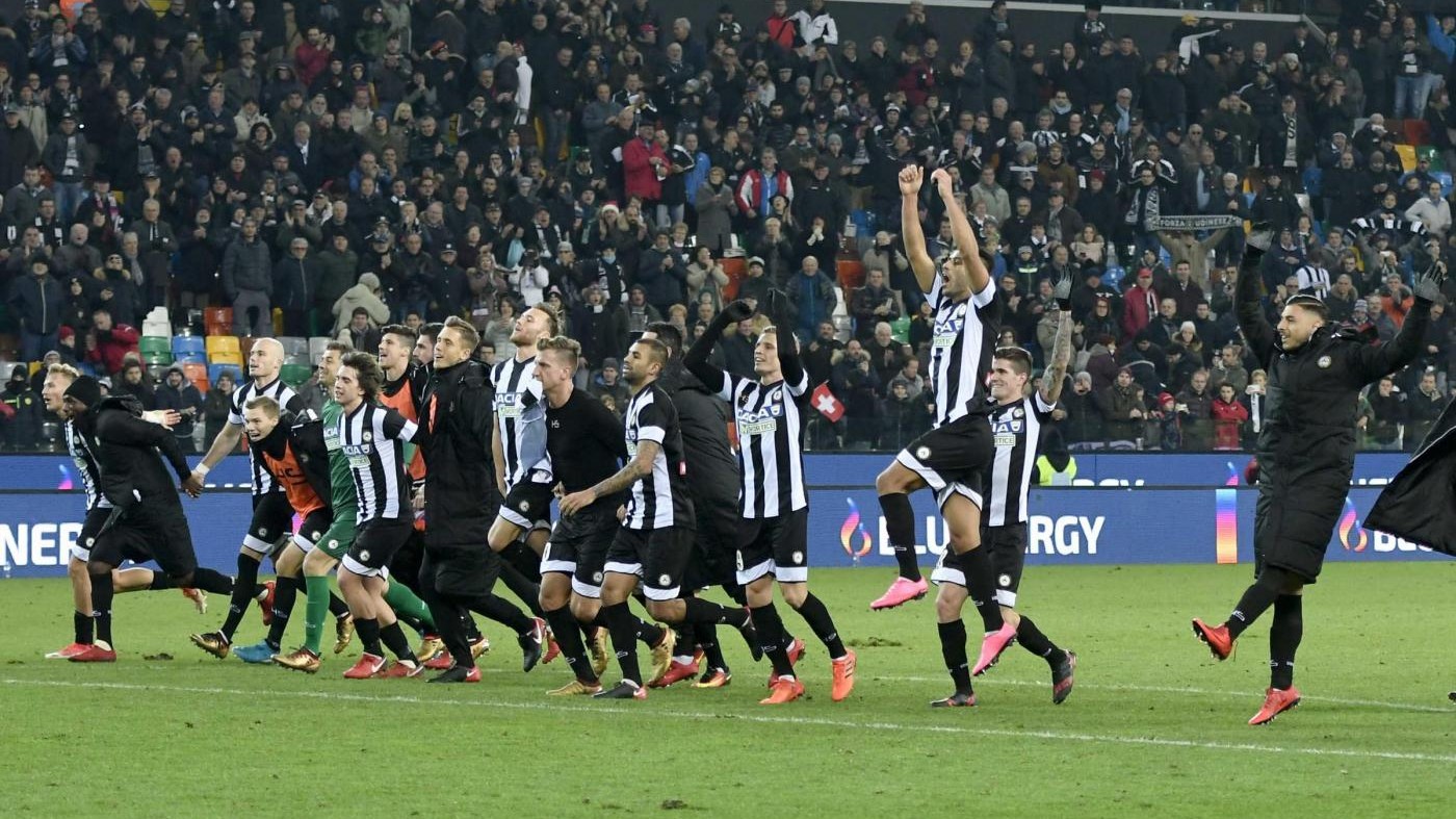 Serie A, Udinese formula quattro: poker al Verona