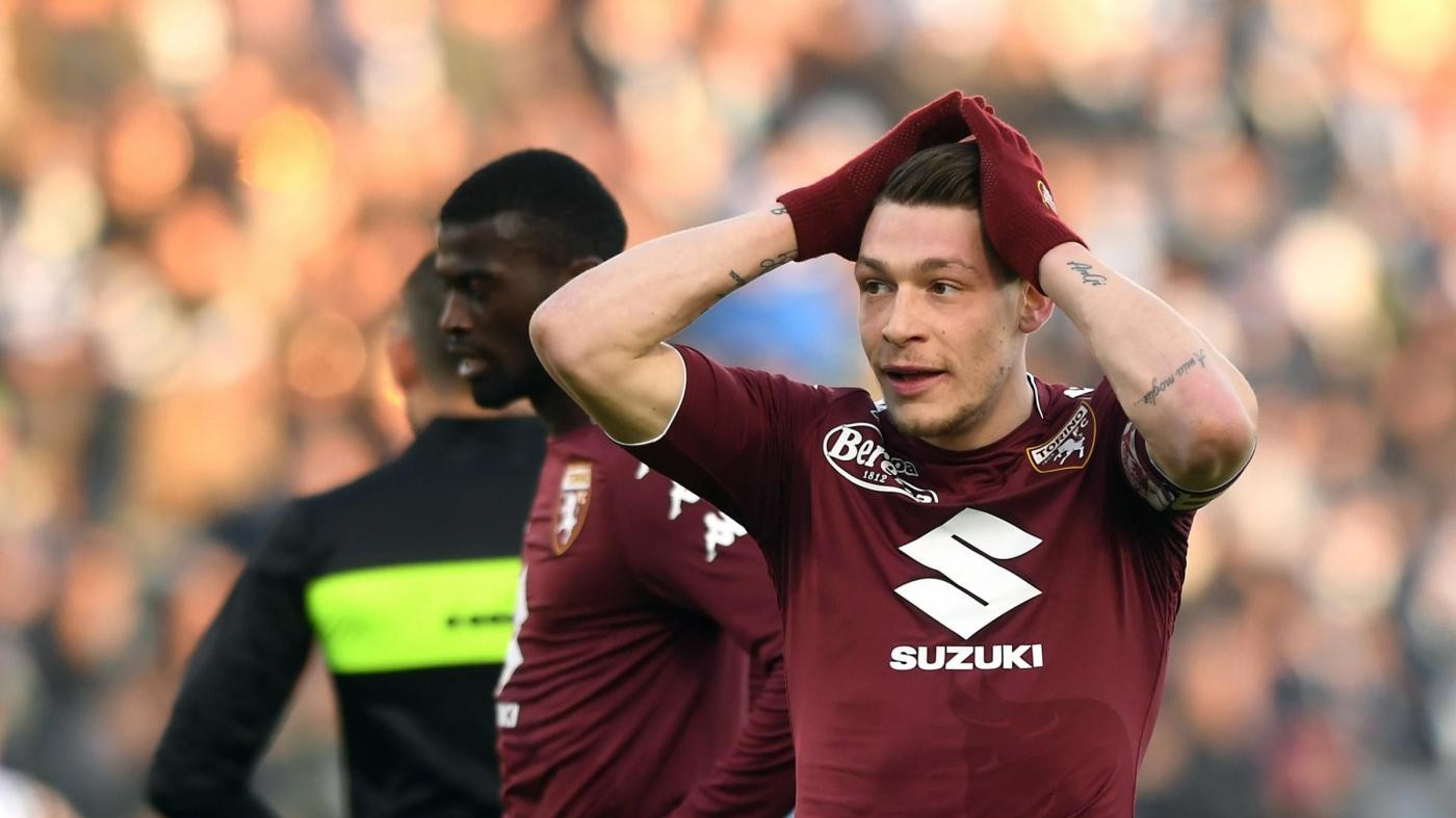 Torino, trauma distorsivo al ginocchio per Belotti