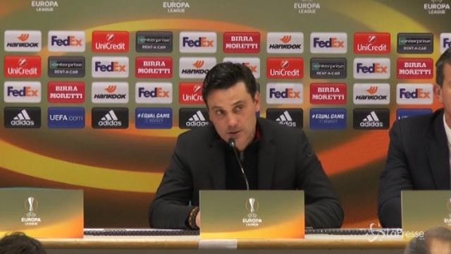 Montella: “Vittoria importante che ci permette di concentrarci sul campionato”