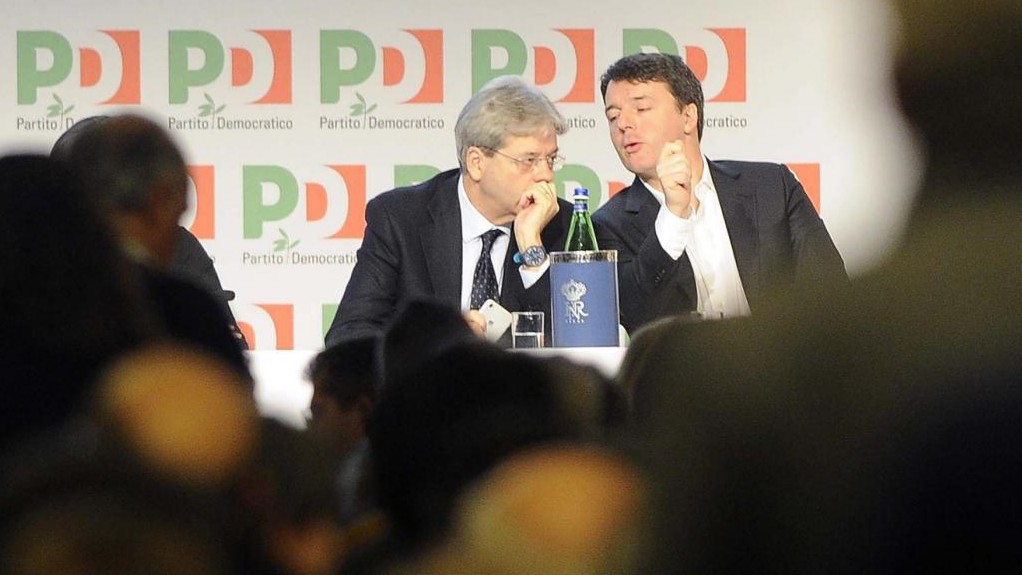 Pd, Gentiloni e Renzi alleati per la ‘sinistra di governo’