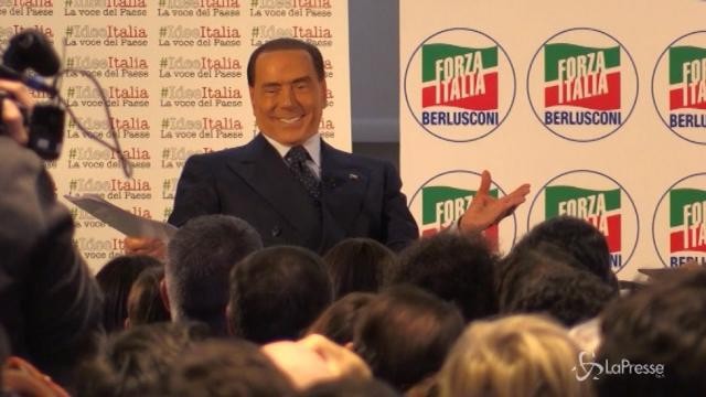 #IdeeItalia, Berlusconi: “Mi sento un 40enne, dobbiamo vincere le prossime elezioni”