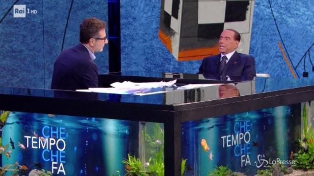 Berlusconi a ‘Che Tempo Che Fa’: “Il nostro candidato premier? Leonardo Gallitelli”