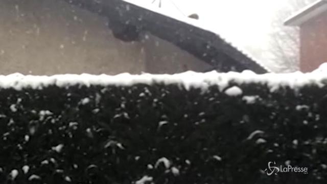 In arrivo gelo e neve