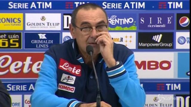 Sarri: “Grande partita, siamo solo meno brillanti davanti”