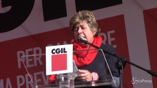 Cgil, Camusso: “Articolo 18 non è totem ideologico ma necessità concreta”