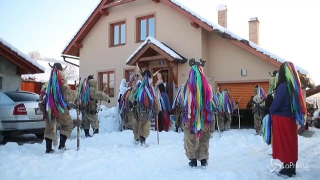 Repubblica Ceca, sulle montagne arriva San Nicola