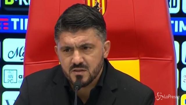 Benevento-Milan, Gattuso: “La fortuna bisogna anche cercarsela”