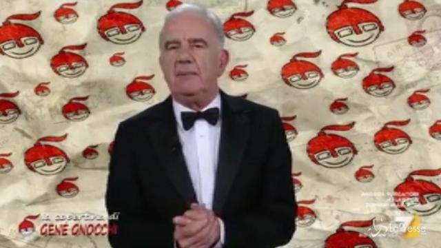 Gene Gnocchi e i pacchi di Natale di Berlusconi, Renzi e Di Maio