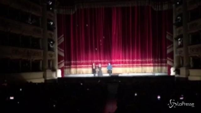 Oltre otto minuti di applausi per l’Andrea Chenier
