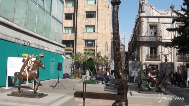 Città del Messico, 19 sculture di Dalí nel centro storico