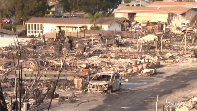 Incendi in California: la devastazione di San Diego