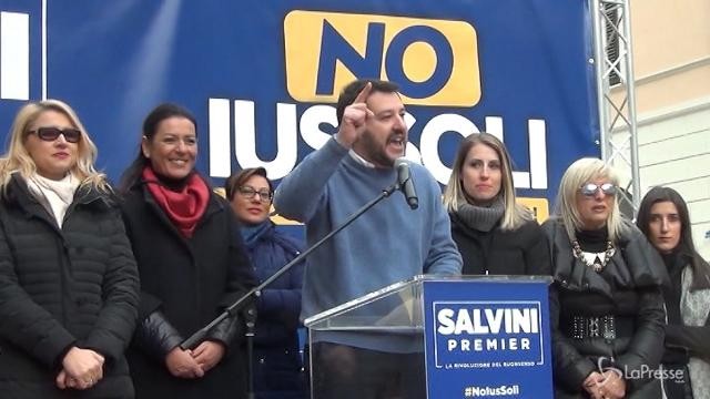 Salvini: “La cittadinanza non è un regalo elettorale”