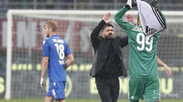 Milan, buona la prima di Gattuso a San Siro