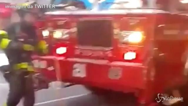 Le prime immagini dell’esplosione di New York