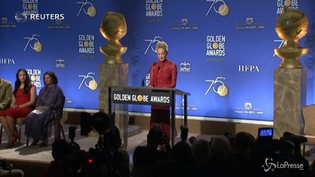 Anche l’Italia ai Golden Globe 2018