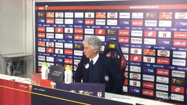 Atalanta, Gasperini: “Abbiamo dato il meglio nel secondo tempo”