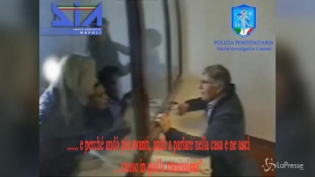 I colloqui in carcere fra il boss Zagaria e le sue donne