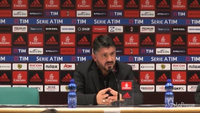 Milan, Gattuso difende Donnarumma: “Non merita tutto questo”