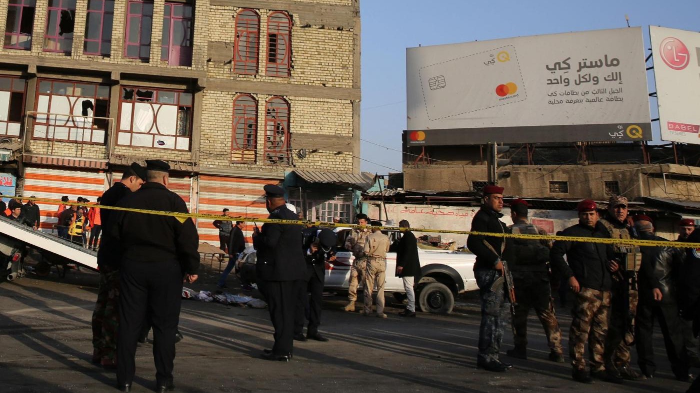 Iraq, doppio attentato a Baghdad: almeno 38 morti e 94 feriti
