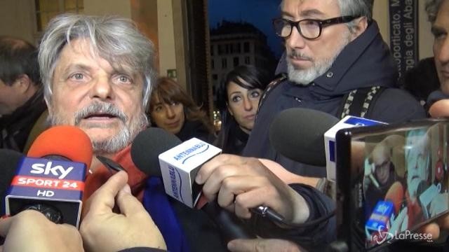 Sampdoria, Ferrero: “Calo fisiologico, ma basta riprendere le redini”