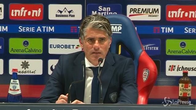 Cagliari, Lopez: “Non abbiamo fatto la partita che volevamo”