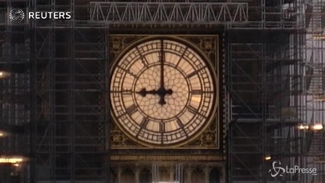 Londra, il Big Ben torna a suonare