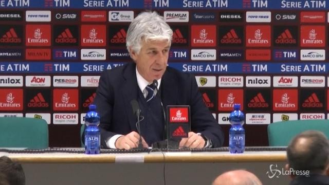 Gasperini: “Abbiamo costruito la partita sul primo gol”