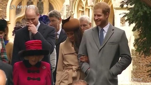 Meghan Markle festeggia il Natale con i Windsor
