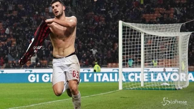 Coppa Italia, il Milan batte l’Inter, sfiderà la Lazio in semifinale