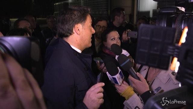 Elezioni, Renzi: “Noi una squadra affidabile”