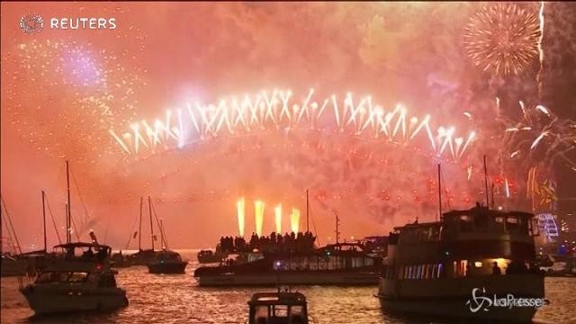 Capodanno, a Sidney si festeggia il 2018