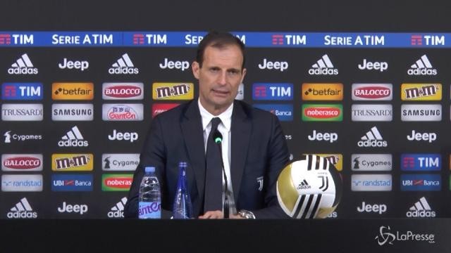 Juve, Allegri: “Atalanta realtà ben organizzata, non sarà facile superarla”