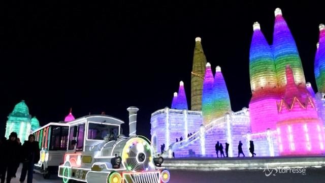 Cina, la suggestiva città di ghiaccio di Harbin
