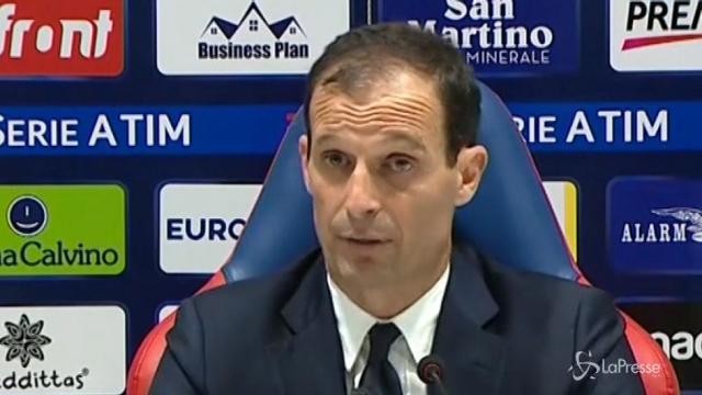 Allegri: “Partita combattuta, il Cagliari non meritava di perdere”