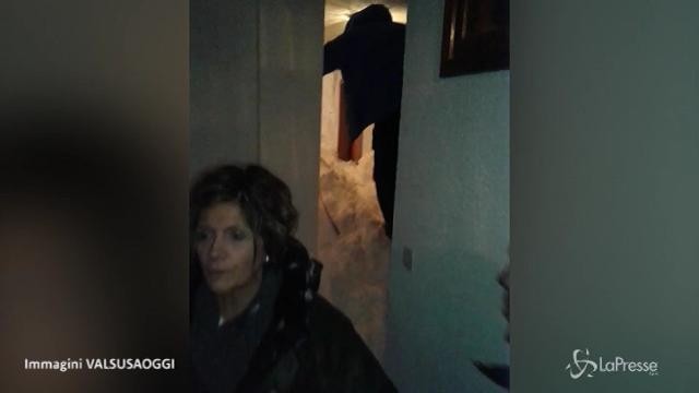 Slavina su case a Sestriere, nessun ferito