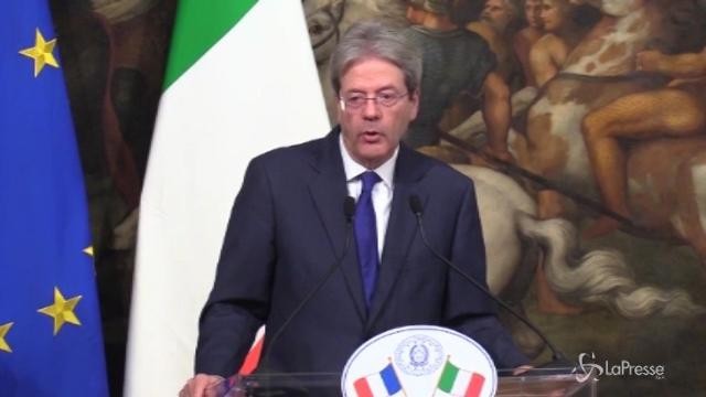 Gentiloni: “Nessuno in Europa si può sottrarre dal dare un contributo”